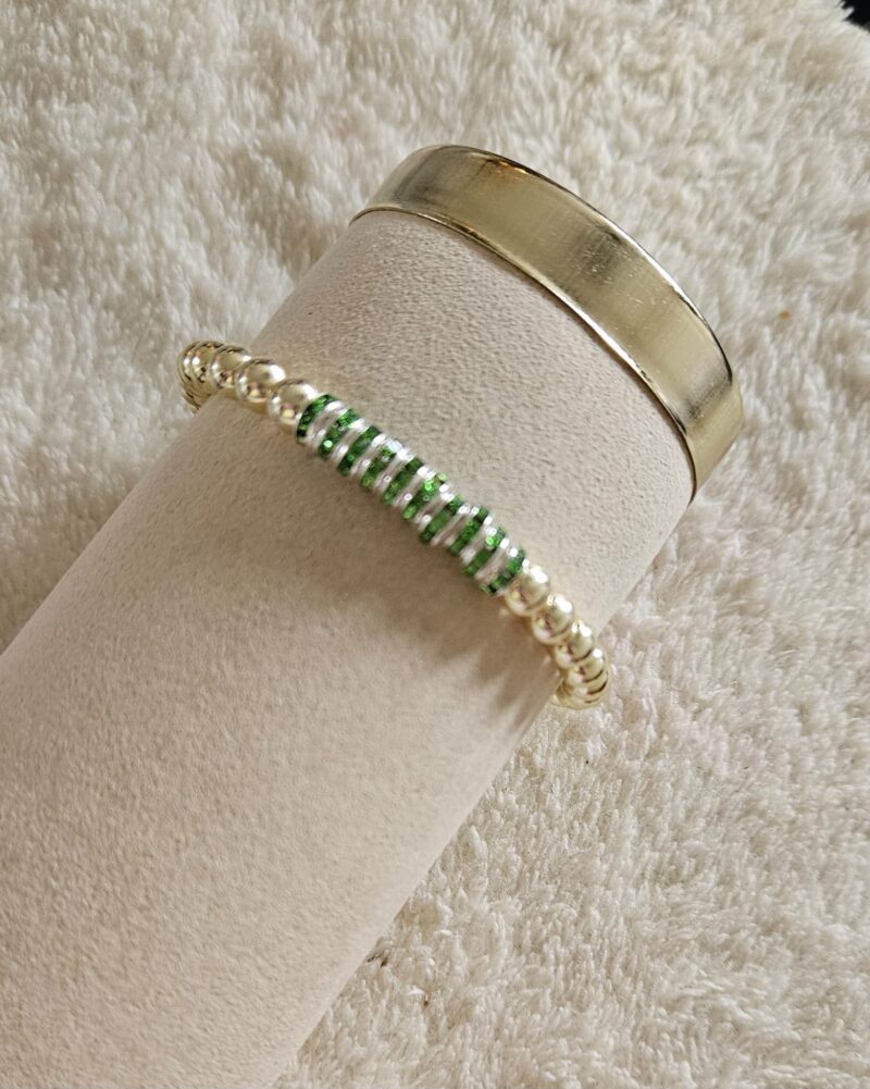 Armband Sparkling 6MM Jazz Green Ten
