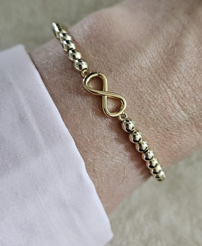 Silke ARMBAND sparkling 4MM 14kt