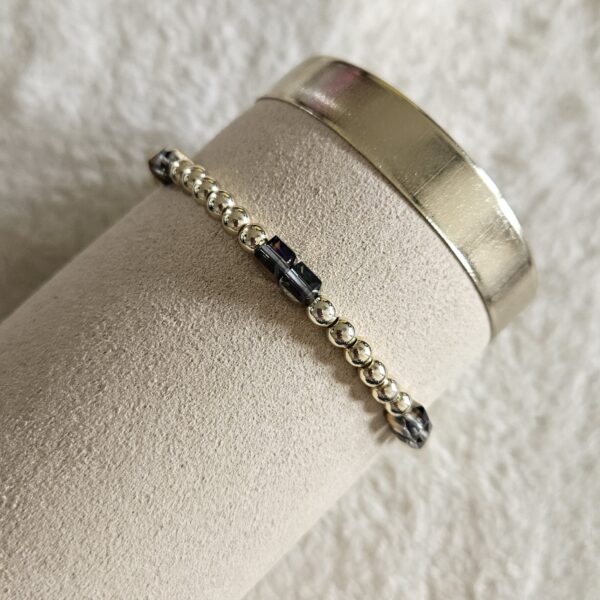 Chique ARMBAND  4MM 14kt SPARKLING
