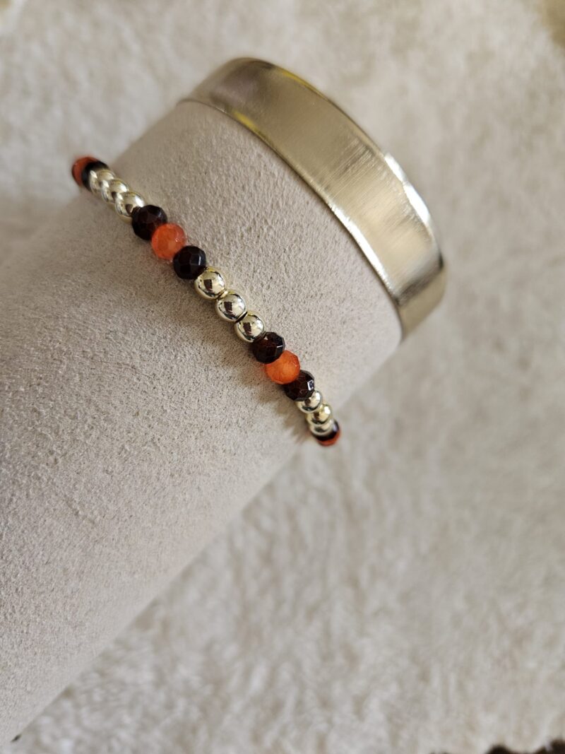 CHERRYCOMBI ARMBAND  4mm  sparkeling 14KT