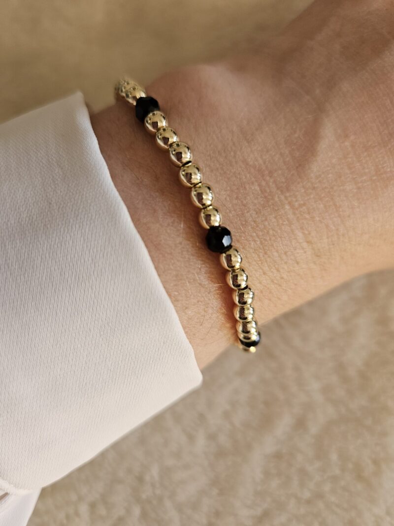 ARMBAND sparkling 4MM 14kt