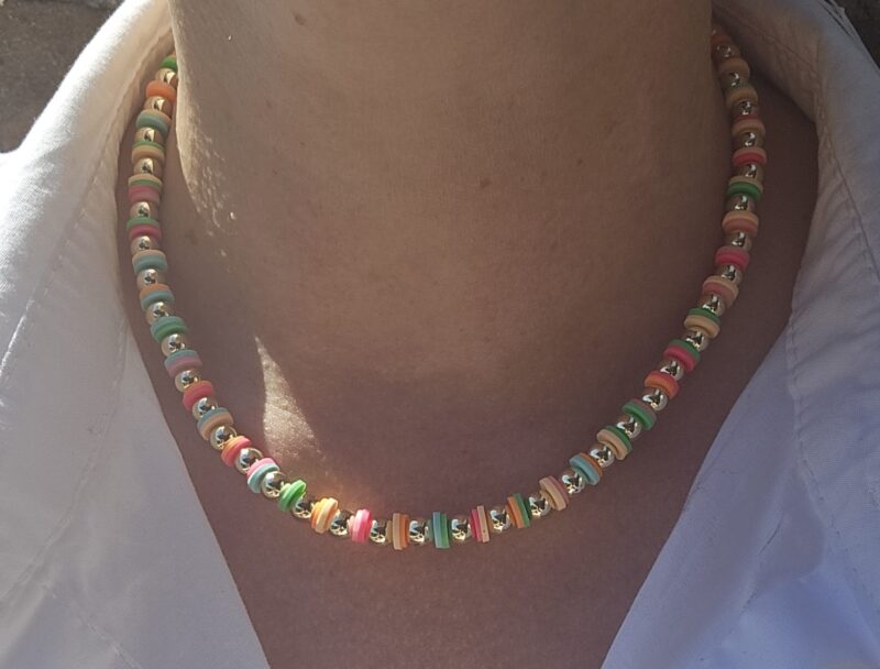 RAINBOW SUMMER Ketting Sparkling  6mm