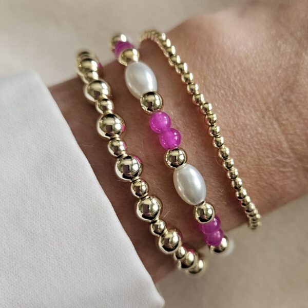 Sparkling gold Zomer Set 3 delig   pink