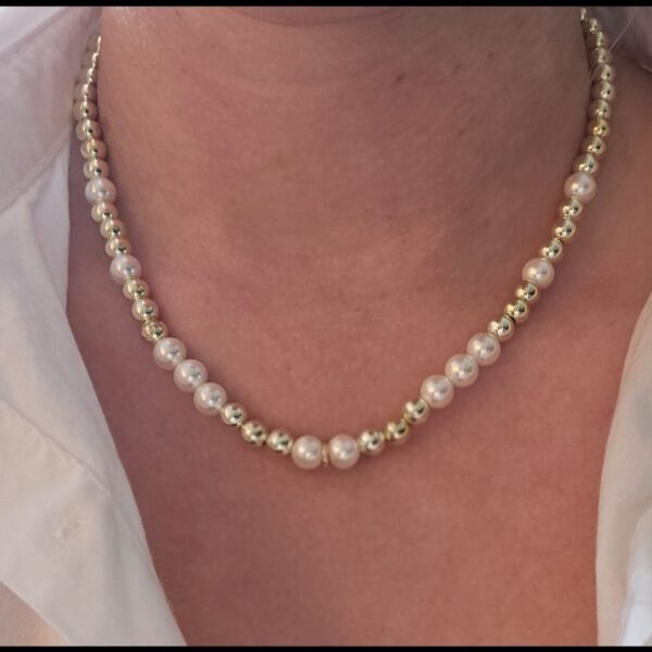 Ketting Sparkling 6MM PARELLOOK