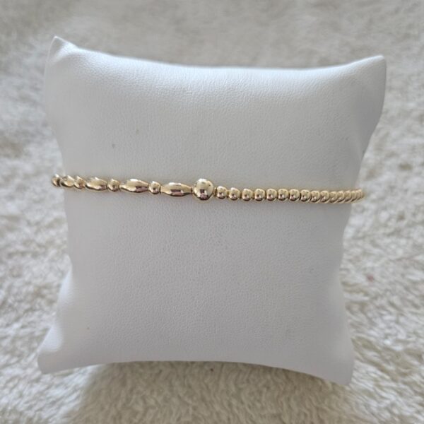 GOLD FILLED 14KT  LUXURY MISTERY  3/MM 4MM OVAALKRAAL MIDDEN 5MM KRAAL