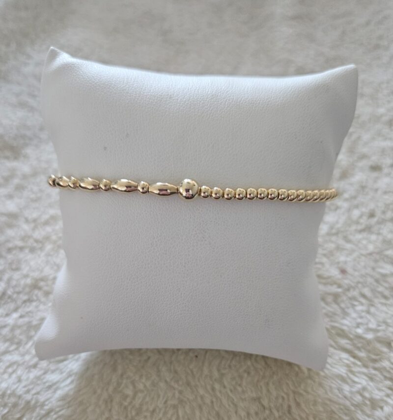 GOLD FILLED 14KT  LUXURY MISTERY  3/MM 4MM OVAALKRAAL MIDDEN 5MM KRAAL
