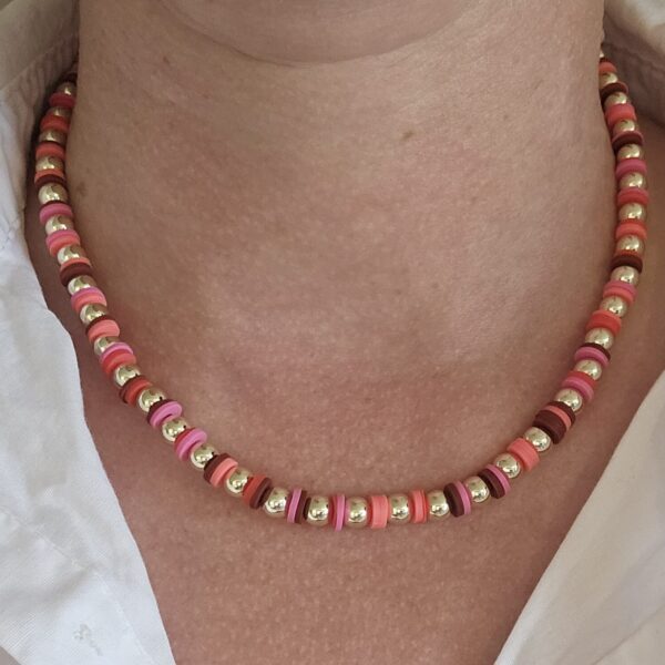 RAINBOW CANDY Ketting Sparkling  6mm