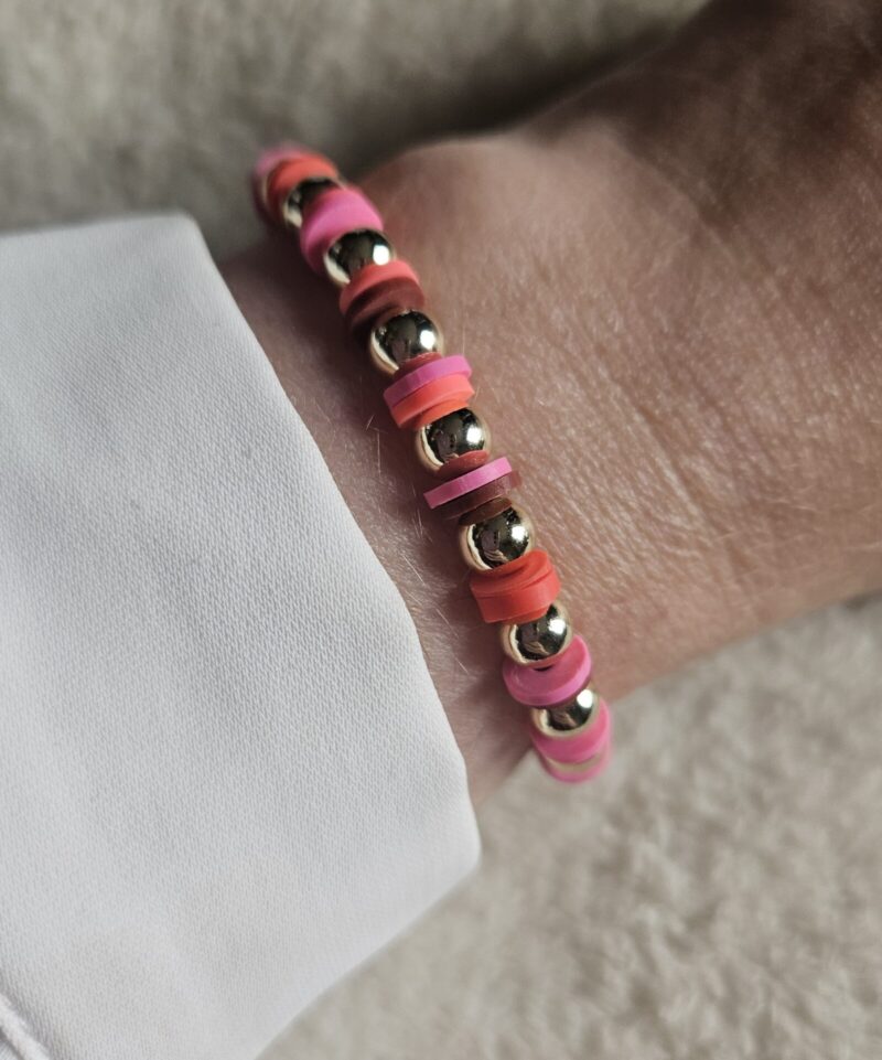 Armband RAINBOW CANDY Sparkling 6MM 14kt