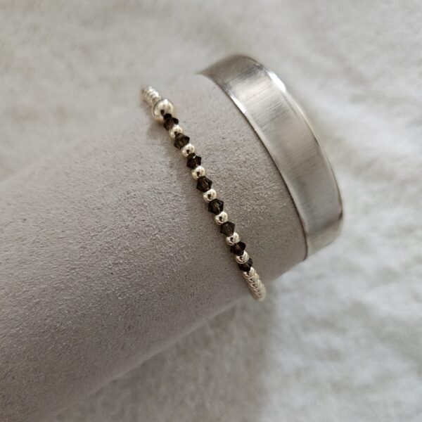 GOLD FILLED 14KT  LUXURY 3 mm bruin