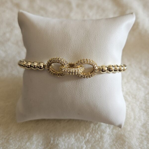 pre-order  LILLY ARMBAND  sparkling 5MM 14kt