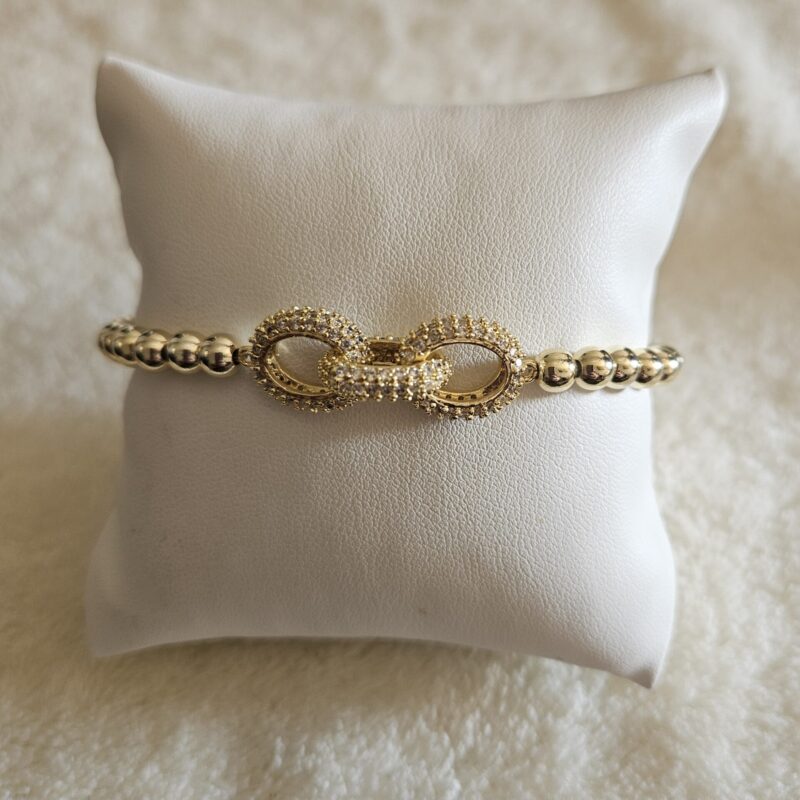 pre-order  LILLY ARMBAND  sparkling 5MM 14kt