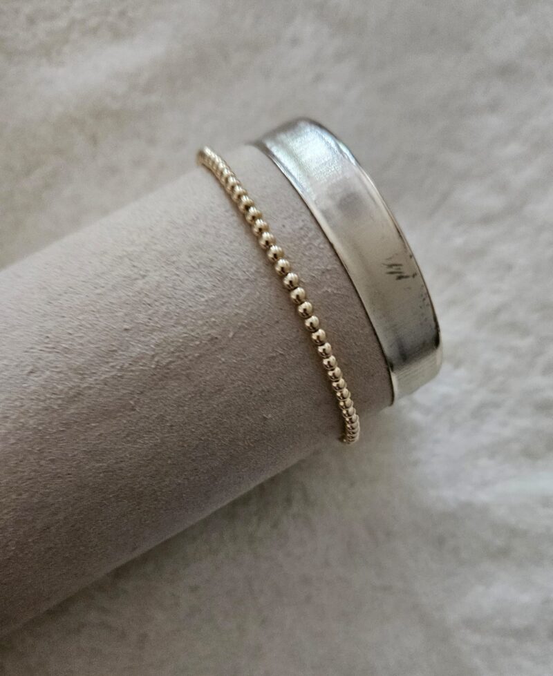 GOLD FILLED 14KT  LUXURY 2.5 mm
