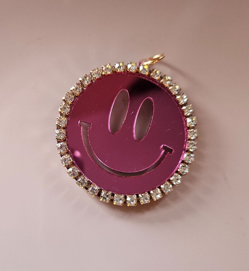 Hanger Acryl Smiley 4 CM - Afbeelding 2