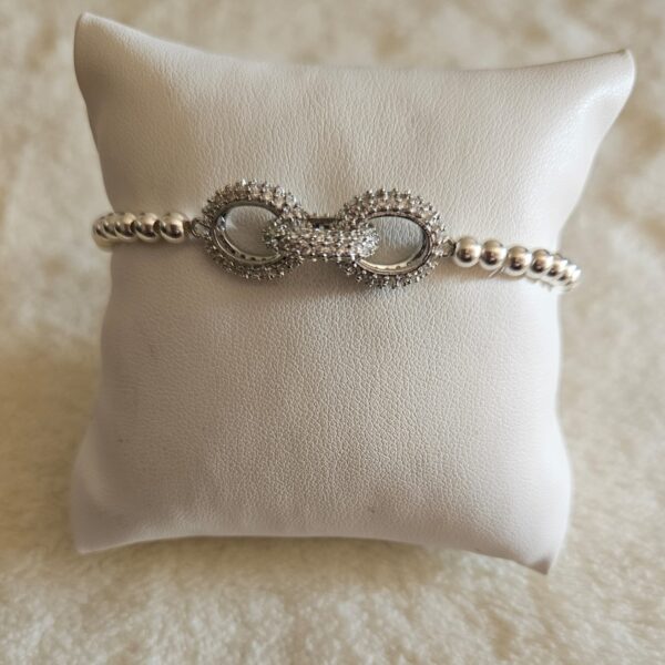 Armband 4mm lilly Sterling zilver 925