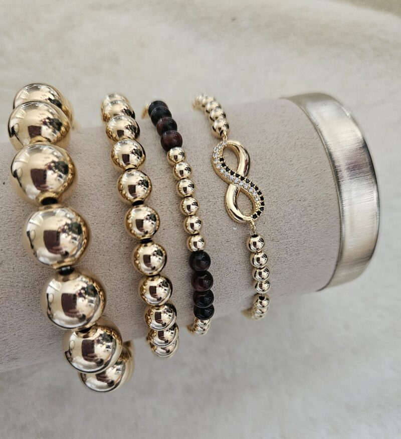 ARMBAND Fin   FILLED 14KT  LUXURY 4MM - Afbeelding 2