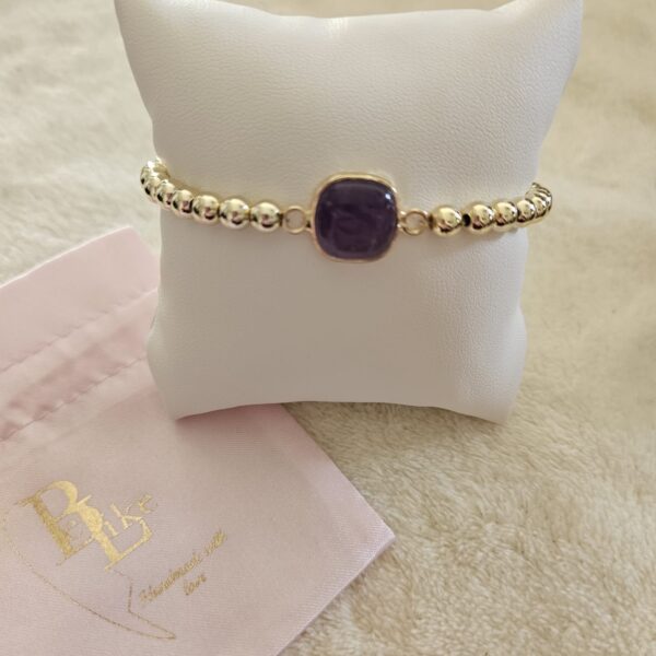Armband Roxo Sparkling 5MM 14kt