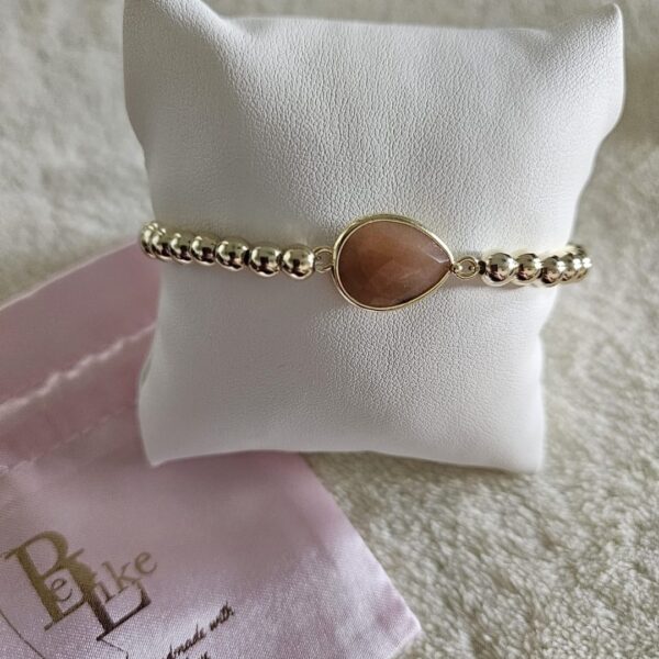 Armband Tear Sparkling 5MM 14kt