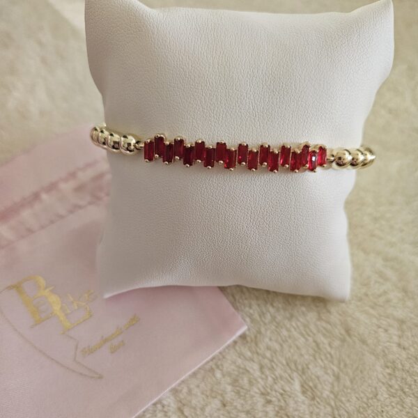 Armband Rouge Sparkling 5MM 14kt
