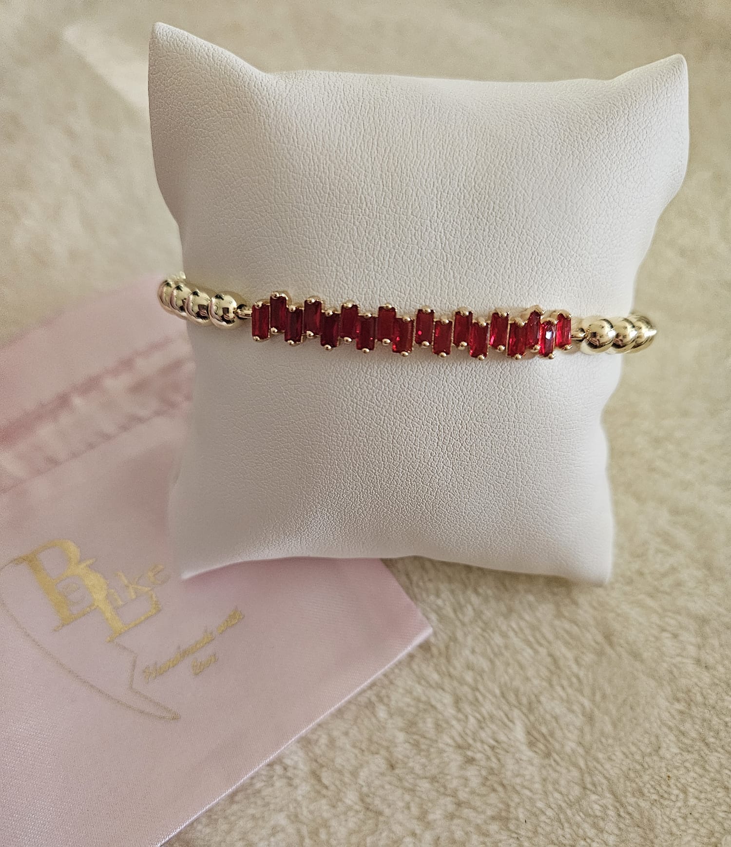 Armband Rouge Sparkling 5MM 14kt