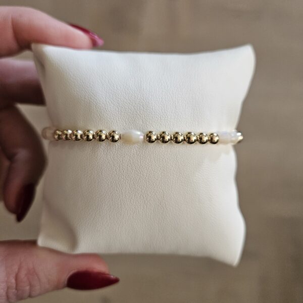 GOLD FILLED 14KT ARMBAND pinty 4mm