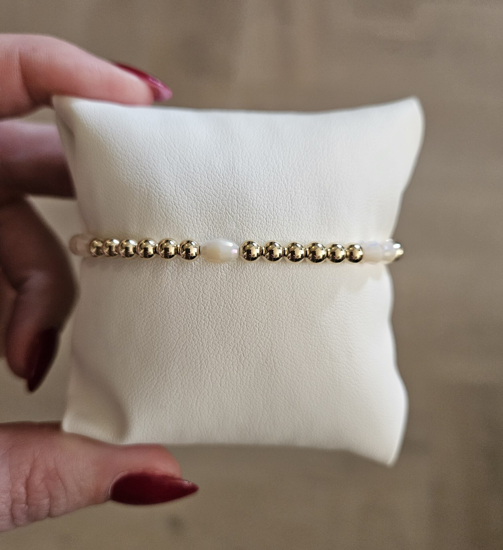 GOLD FILLED 14KT ARMBAND pinty 4mm