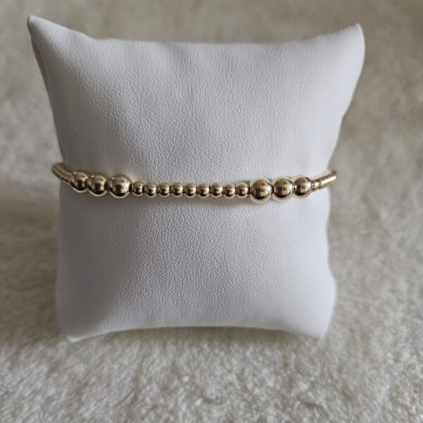 GOLD FILLED 14KT LUXURY 3/5MM basic ARMBAND